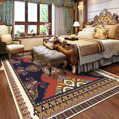 Persian Anti-fatigue Kitchen Rug Vintage Area Rug Soft Faux Sheepskin Floor Mat
