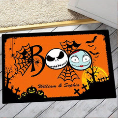 Halloween Entrance Carpet Mat Polyester Absorbent Bath Laundry Floor Mat