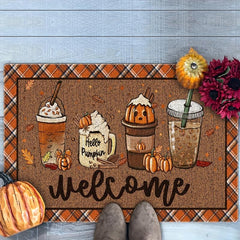 Halloween Entrance Carpet Mat Polyester Absorbent Bath Laundry Floor Mat