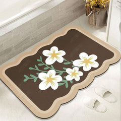 1pc Water Absorbing Anti-skid Bathroom Floor Mat