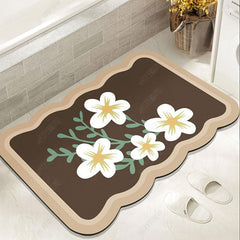 1pc Water Absorbing Anti-skid Bathroom Floor Mat