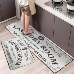 Waterproof Non Slip Laundry Room Rug Machine Washable Carpet