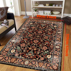Persian Anti-fatigue Kitchen Mat Vintage Boho Anti-Slip Balcon Polyester Carpet