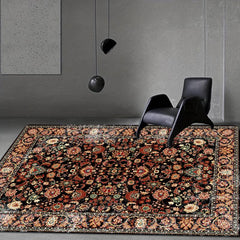 Persian Anti-fatigue Kitchen Mat Vintage Boho Anti-Slip Balcon Polyester Carpet