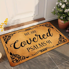 Funny Front Door Welcome Mat Non-Slip Rubber Doormat for Home Indoor Farmhouse