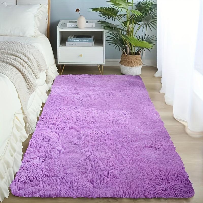 Ultra Soft Plush Rug Large Area Rug Non-slip Fluffy Shaggy Rug Waterproof