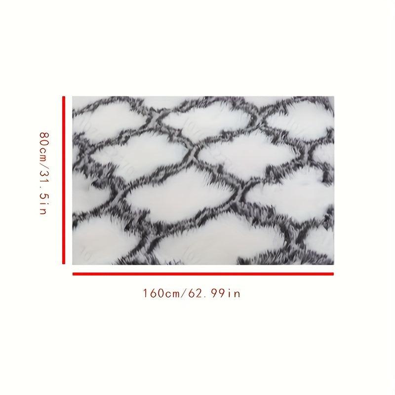 Ultra Soft Plush Rug Large Area Rug Non-slip Fluffy Shaggy Rug Waterproof
