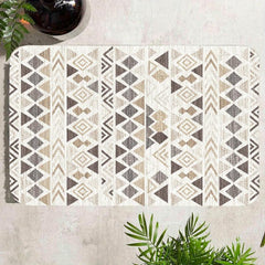 Geometric Printed Floor Mat Non Slip Carpet for Home Decor