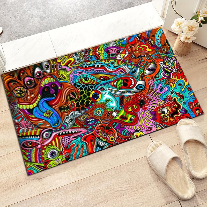 3D Illusion Carpet Printing Carpet 59x40in Living Room Bedroom Decor