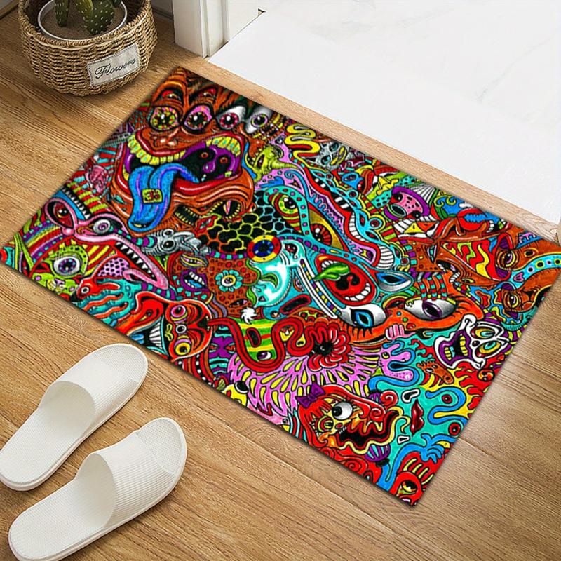 3D Illusion Carpet Printing Carpet 59x40in Living Room Bedroom Decor
