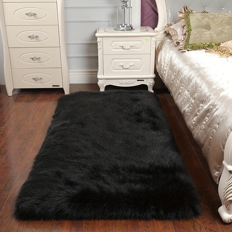 Soft Shag Area Rug for Home Decor Washable Girls Carpet