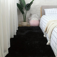 Soft Shag Area Rug for Home Decor Washable Girls Carpet