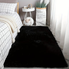 Soft Shag Area Rug for Home Decor Washable Girls Carpet