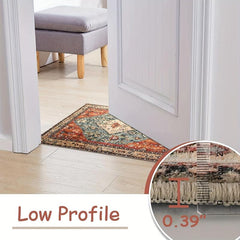 Vintage Boho Tribal Area Rug 2x3 Persian Distressed Small Entryway Rug