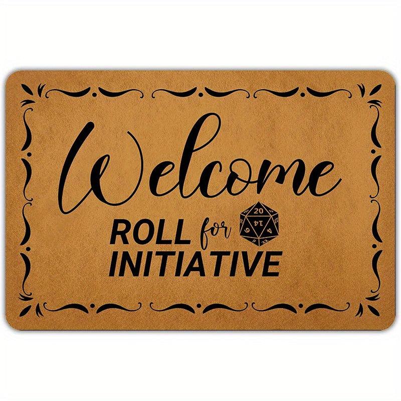 Non Slip Welcome Mat Indoor Outdoor Funny Farmhouse Front Door Decor