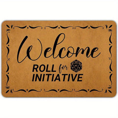 Non Slip Welcome Mat Indoor Outdoor Funny Farmhouse Front Door Decor