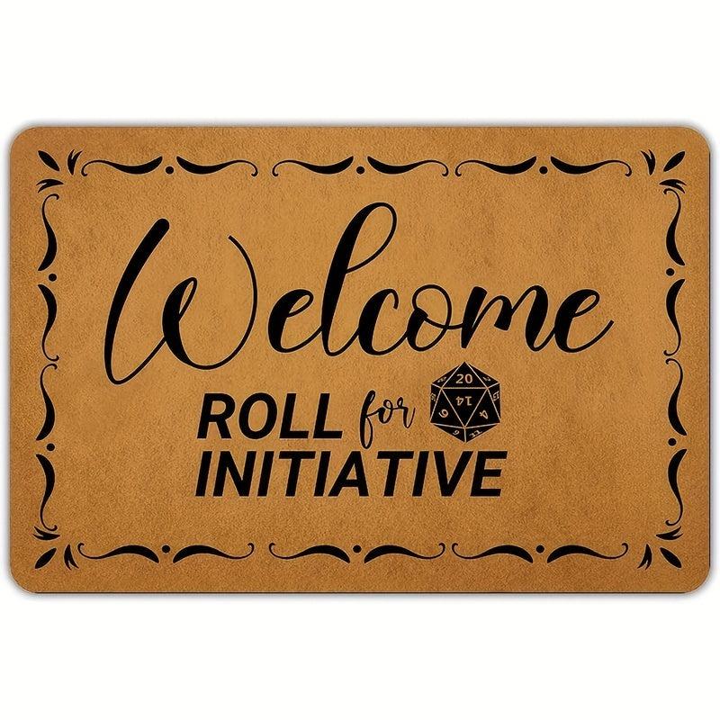 Non Slip Welcome Mat Indoor Outdoor Funny Farmhouse Front Door Decor
