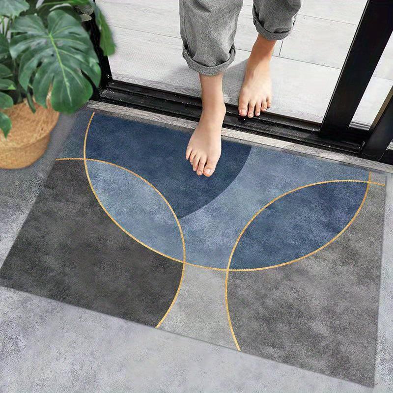 Geometric Style Entrance Door Mat Living Room Household Carpet Bathroom Mat