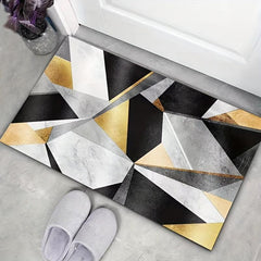 Geometric Style Entrance Door Mat Living Room Household Carpet Bathroom Mat