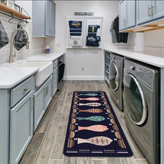 Anti Fatigue Kitchen Mat Anti Slip Laundry Floor Mat Entrance Doormat