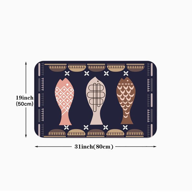 Anti Fatigue Kitchen Mat Anti Slip Laundry Floor Mat Entrance Doormat