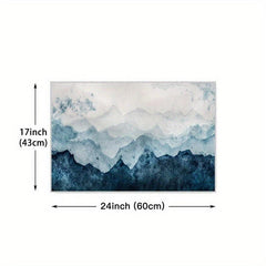 Modern Abstract Kitchen Mat Anti Fatigue Balcon Carpet