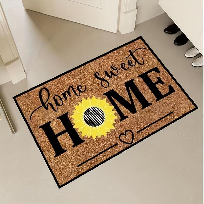 Durable Welcome Doormat Indoor Outdoor Entrance Mat