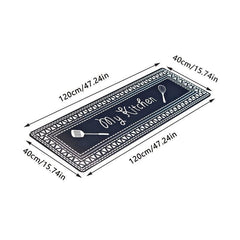Thick Kitchen Mat Non-slip Washable Rug