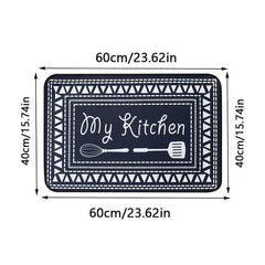 Thick Kitchen Mat Non-slip Washable Rug