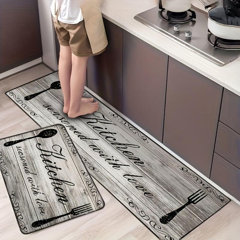 Thick Kitchen Mat Non-slip Washable Rug