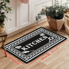 Anti-fatigue Kitchen Mat Non-slip Polyester Carpet