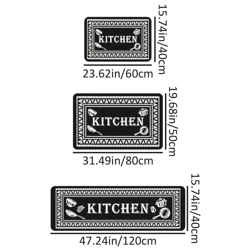 Anti-fatigue Kitchen Mat Non-slip Polyester Carpet