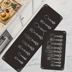 Modern Kitchen Mat Non-slip Floor Rug