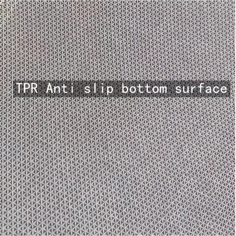 Plaid Pattern Floor Mat 59x40cm Non-slip Indoor Rug