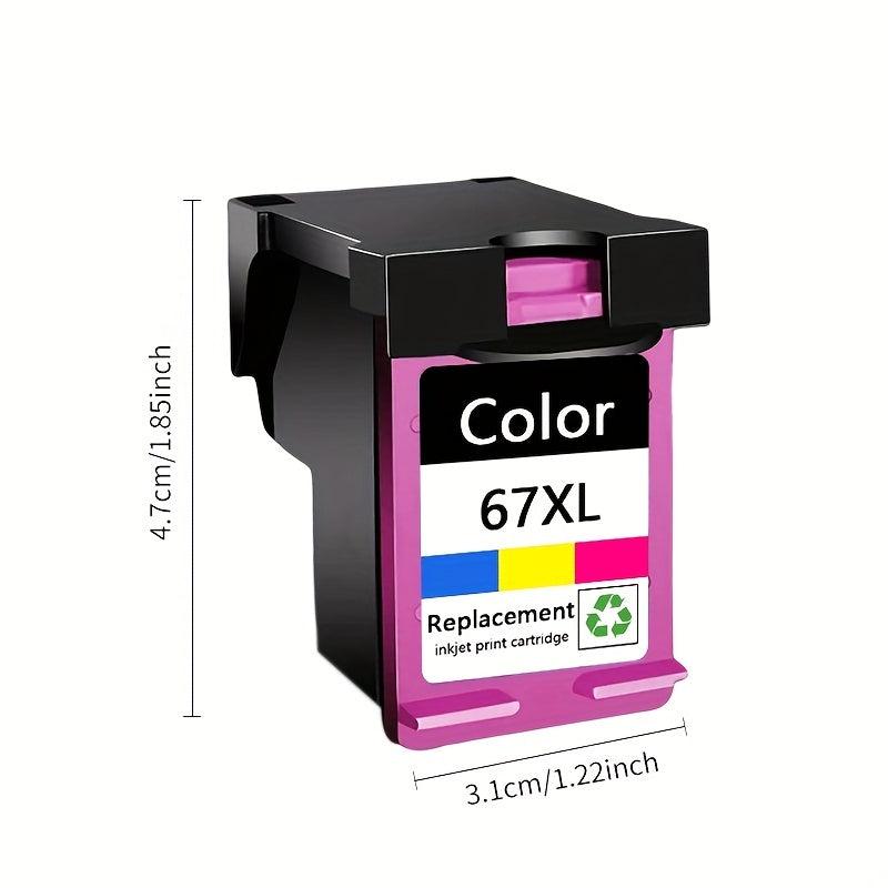 Recycled 67XL Ink Cartridge for HP Printers