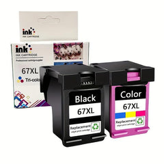 Recycled 67XL Ink Cartridge for HP Printers