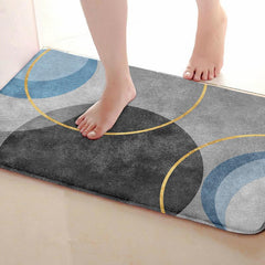 Nordic Geometric Shaggy Floor Carpet Home Decor Area Rugs
