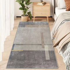 Soft Fluffy Faux Wool Area Rug for Bedroom Living Room