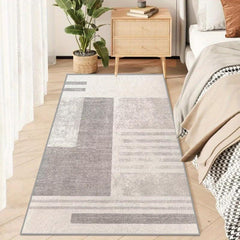 Soft Fluffy Faux Wool Area Rug for Bedroom Living Room