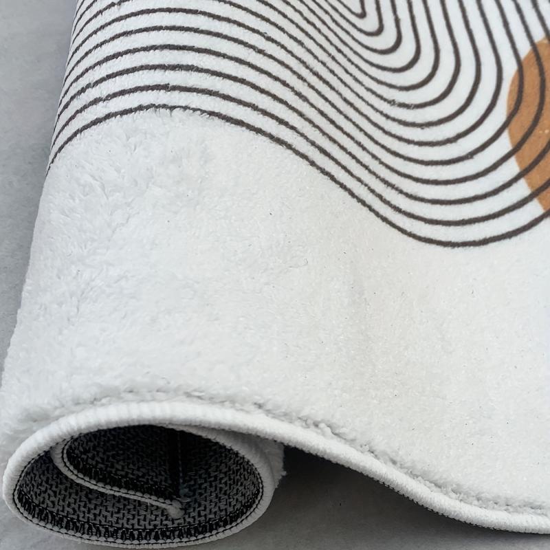 Soft Cashmere Living Room Carpet with TPR Base
