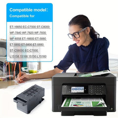 Xcinkjet C9345 Ink Maintenance Box for Ecotank WF 7840 ET 5800