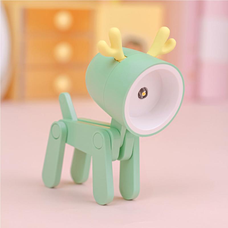 Small Deer Desktop Decoration Night Light Table Lamp