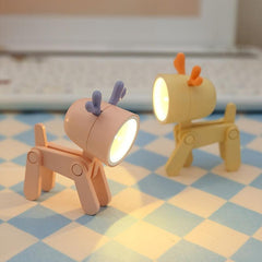 Small Deer Desktop Decoration Night Light Table Lamp