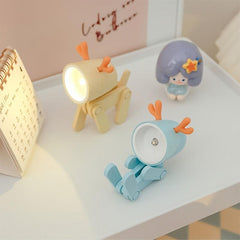 Small Deer Desktop Decoration Night Light Table Lamp