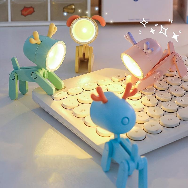 Small Deer Desktop Decoration Night Light Table Lamp