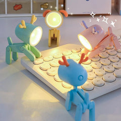 Small Deer Desktop Decoration Night Light Table Lamp