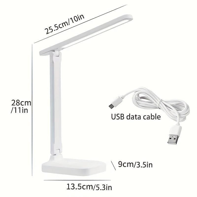 3 Lighting Modes USB Power LED Desk Lights for Students Reading Studying