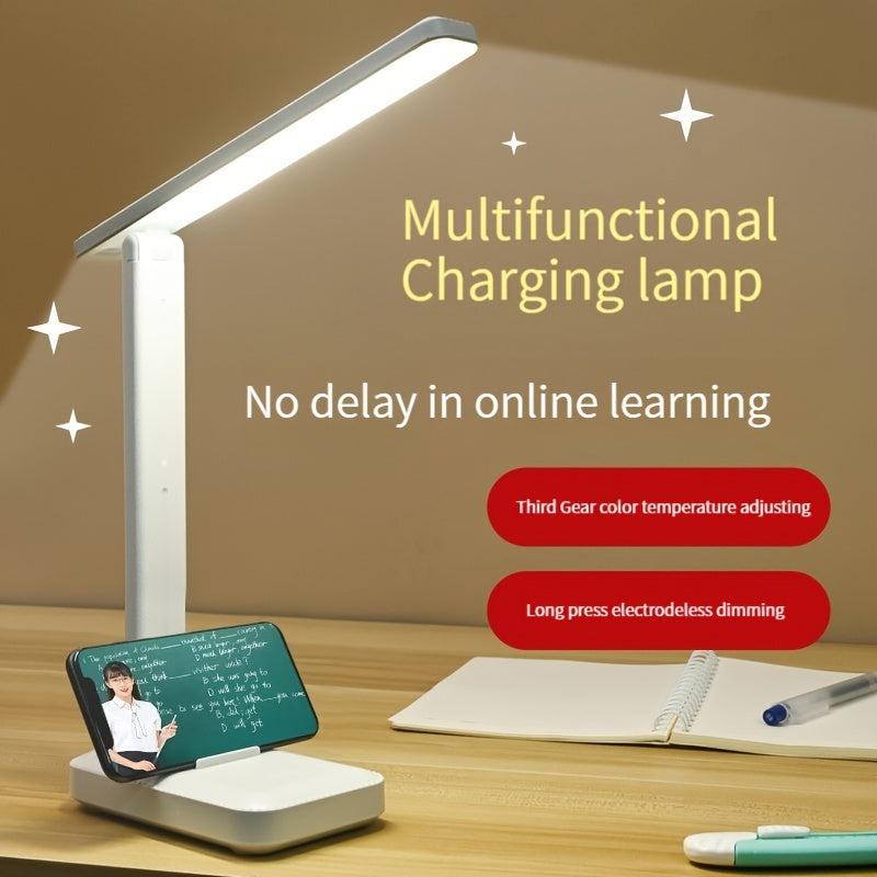 Eye Protection Desk Lamp Three Gear Dimming USB Reading Lamp