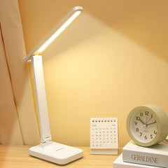 LED Desk Lamp Touch Control Reading Lamp No Flicker 3 Modes Foldable Table Lamp
