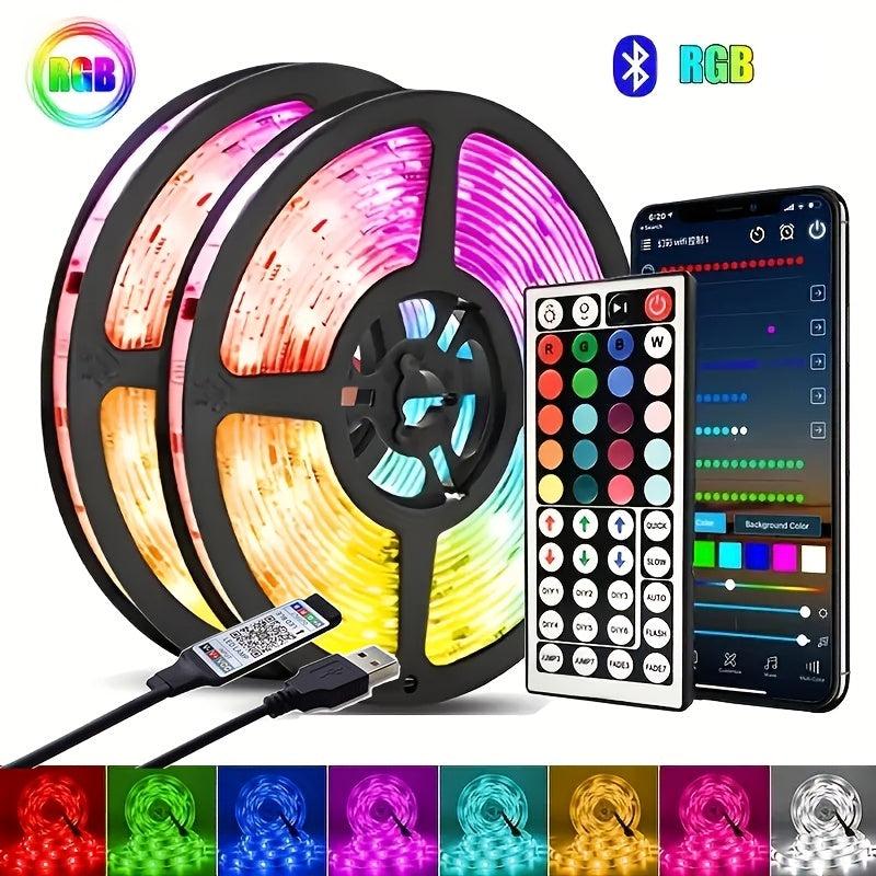 RGB 2835 LED Strip Light with 44 Key Controller